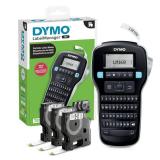 DYMO LabelManager 160 Portable Label Maker Bundle, Easy-to-Use, One-Touch Smart Keys, QWERTY Keyboard, Large Display, For Home & Office Organization, Includes 3 D1 label cassettes