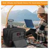 Upgraded Generator Dust Cover Compatible with Jackery Solar Generator 2000 Plus 400W/Jackery Explorer Kit 4000 Plus/3000 PRO 400W/, Water Resistant Protective Cover for Solar Generator Accessories