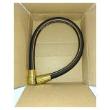 Giraffe Tools Leader Hose 2ft x 5/8", 24INCH Short Water Hose for Hose Reel Connecting 3/4 inch GHT Connector, Lightweight, Flexible with Female Female Fittings