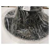 Women 3.75in-Large-Brim Felt-Fedora-Hat Flat-Top Derby-Cap Pork-Pie Boater-Hat Flat-Brim Church-Hat Wedding-Party Size:S/M