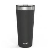 Zak Designs Latah 20 ounce Insulated Tumbler, Ebony