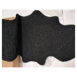 Bat Bath Mat Bathroom Rug for Spooky Decor,Gothic Witchy Mat for Bathroom,Horror Halloween Black Bats Mat for Kitchen