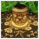 Solar Lanterns Outdoor Waterproof Christmas Birthdays Gifts for Women Mom Grandma Butterfly Garden Decor Metal Hanging Solar LED Lights for Patio(Hummingbird)