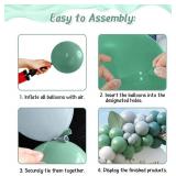 Boho Balloon Arch Kit,122Pcs Dusty Pink Mustard Yellow Metallic Rose Gold Apricot Nude Pastel Balloons for Boho Bridal Wedding Fall Baby Shower Engagement Anniversary Birthday Party Decorations - Colo