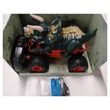 Bennol Remote Control Dinosaur Truck Toys for Kids Boys 3-5 4-7, 2.4GHz RC Dino Car Toys with Light, Sound & Spray, Indoor Outdoor All Terrain Electric RC Monster Car Gifts for 3 4 5 8 10 12 Boys Kids