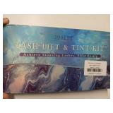 Lash Lift Kit, Eyelash Perm Kit for Natural Curling, Professional Eyelash Lift Kit for Long-Lasting Curl, Black Eyebrows & Eyelashes Color Kit, DIY Lash Lamination Set for Salon & Home Use