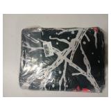 Christmas Half Circle Door Mat - Washable Non-Slip Half Round Entryway Area Rug - Absorbent Cute Northern Cardinal Carpet Semicircular Rug for Indoor Kitchen Laundry Room Bedroom Bathroom, 36"x24"