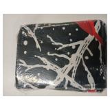 Christmas Half Circle Door Mat - Washable Non-Slip Half Round Entryway Area Rug - Absorbent Cute Northern Cardinal Carpet Semicircular Rug for Indoor Kitchen Laundry Room Bedroom Bathroom, 36"x24"