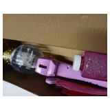 ArtCreativity Princess Bubble Wand for Kids, Light Up Bubble Blower Maker Machine with LED & Sounds, Toddler Bubbles Toy, Fluid Solution Included, Great Gift Idea, Princess Toy Party Favor for Kids