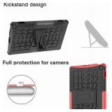 8 Pack of Case for Kindle Fire Max 11 inch Tablet 2023 Release,Kickstand Heavy Duty Armor Defender Cover (Purple-)