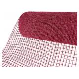 10 Rolls - of Homeford Polyester Fabric Mesh, 10-Inch x 10-Yard - Pink
