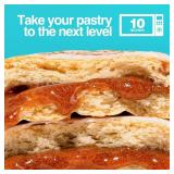 Legendary Foods 20g Protein Pastry - Low Carb Meal Replacement Bar - Low Glycemic, Gluten Free Protien Snacks - Healthy Keto Snack Box, 10x Zero Sugar Energy Bars - Bariatric Diabetic Friendly