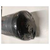 Buganda Memory Foam Bathroom Rug Mat 30x20, Extra Soft and Absorbent Bath Mats, Non-Slip and Machine Washable Bath Rugs for Bathroom Floor,Tub and Shower, Black