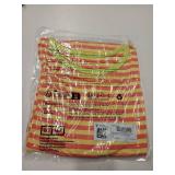 Tankaneo Womens Oversized Striped Tee Shirt Summer Casual Color Block Half Sleeve Crew Neck Tunic Tops