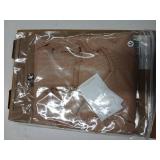 Rompers for Women Summer Casual Waffle Knit Loose Sleeveless Shorts Romper Spaghetti Strap Jumpsuit with Pockets 2024, Medium, Latte