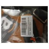 MANUEKLEAR Gym Straps Weight Lifting, Double Leather Lifting Straps for Men Deadlift with Cushion Wrist Loop, Gym Lifting Wrist Wraps for Weightlifting