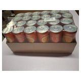 IZZE Sparkling Water Juice Beverage Blend, Mango, No Sugar Added, 8.4 FL OZ, 24 Cans