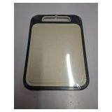 Double-Sided Stainless Steel Cutting Board (14x10In) - Metal Chopping Board for Kitchen, Easy to Clean, Dishwasher Safe, Durable & Hygienic