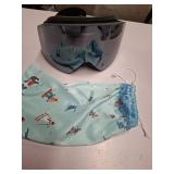 RIGWARL Ski Goggles for Adult & Kids, 100% UV Protection Anti Fog Snow Goggles OTG Helmet Compatible Snowboard Goggles