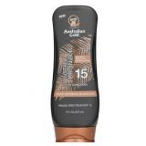 TWO BOTTLES - Australian Gold Lotion with Bronzer SPF 15  8 fl. oz