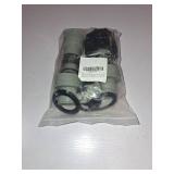 4pcs Pool Hose Adapter Kit with Clamp Washer, Type A & B Conversion Connector (1.5" to 1.25") for Intex Threaded Connection Filter Pumps Hoses, Above Ground Pool Replacement Accessories Part