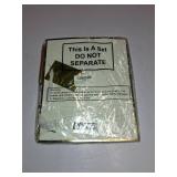 ReliThick 6 Pack Metallic Paper Gift Bag with Handles Tissue Paper Gold Tag Pen Thank You Favor Bag for Wedding Party Bridesmaid Bridesman 5 Senses Anniversary Birthday Favor(White Gold)