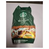 Starbucks Breakfast Blend  Ground Coffee  Medium Roast Hot or Iced Coffee  28 oz 7/15/2026