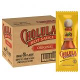 Cholula Original Hot Sauce Packets, One 200 Count with Mexican Peppers and Signature Spice Blend, Perfect Single-Serve Size for Delivery and Takeout