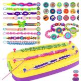 Christmas Gift for Girl 7 8 9 11 12 Year Old, Friendship Bracelet Making Kit Toys, Arts and Crafts for Kids Age 8-12,Thanksgiving Day Birthday Present Top Popular DIY Jewelry Bracelet String Maker