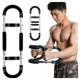 Chest Workout Equipment, Twister arm Trainer, Adjustable 5 Resistance Levels Ergonomic Home Gym Equipment, Chest Workout Equipment for Daily Fitness and Muscle Building Training