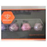 modelones Nail Polish, 6 Colors Green/Purple/Pink Quick Dry Mini Starter Kit, Long Lasting Art DIY Manicure Set at Home for Women Girls