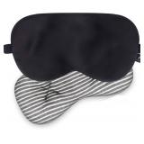 Mavogel Weighted Eye Mask for Sleeping - Weighted Sleep Mask with Removable Eye Pillow, Cooling Eye Mask for Men Women