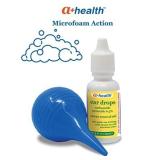 A+ Health Earwax Removal Kit, Carbamide Peroxide 6.5%, Made in USA, Drops and Ear Bulb Syringe, 0.5 Ounces