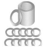 Lot of 3 -20pcs Oil Drain Plug Gasket Washer Crush Seal,Car Accessories Car Sealing Gaskets Replacement,Transmission Fluid and Rear Differential Oil Drain Plug Washer for PN 94109-2000 90471-PX4-000