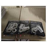 Lot of 3 -20pcs Oil Drain Plug Gasket Washer Crush Seal,Car Accessories Car Sealing Gaskets Replacement,Transmission Fluid and Rear Differential Oil Drain Plug Washer for PN 94109-2000 90471-PX4-000