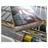 SW Donald Trump Playing Cards - Silver Plated Playing Cards Silver Plated Deck of Waterproof Poker Cards for Game for Table Games Good Gift for Friends, Men, Boyfriends