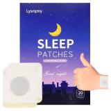 20 Pcs Sleep Patches for Adults,Easy to Use That Last All Night, Long-Lasting Night Comfort for Men and Women