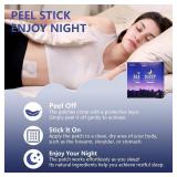 20 Pcs Sleep Patches for Adults,Easy to Use That Last All Night, Long-Lasting Night Comfort for Men and Women
