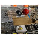 Tape | Car Joystick Push Start Button Cover, Metal Push to Start Accessories, Starter Engine Stop Button Cover, Cool Car Accessories Interior Decor Push to Rocker, Red.