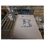 Blue Cute Initial Notebook Journal Diary Libretas Escolares B, Preppy Cute Aesthetic Personalized Notebook Gifts for Women Teen Girls Kids,Preppy Blue Aesthetic School Supplies for Girls 5.5x8.3