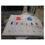 XKDOUS 3 Pcs Magnetic Chore Chart for Kids, Dry Erase Chore Chart for Teenager, 2 Pcs Large and 1 Pcs Small Chore Board, Includes 6 Extra Fine Point Markers and 2 Whiteboard Erasers