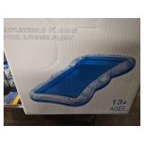 Inflatable Tanning Pool Lounger Float - Jasonwell 4 in 1 Sun Tan Tub Sunbathing Pool Lounge Raft Floatie Toys Water Filled Tanning Bed Mat Pad for Adult Blow Up Kiddie Pool Kids Ball Pit Pool (L)