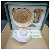 Matcha Whisk Set with Matcha Bowl, Matcha Bamboo Whisk, Scoop, Sifter, Matcha Whisk Holder Unique Gifts for Women Mom Her Girl Friend Home Kitchen Decor Gifts for Christmas, Birthday