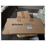 Professional Window Cleaning Kit 14IN, with Silicone Squeegee Blade, Microfiber Scrubber & Cloth, Windows Cleaning Tools, All-in-one Window Washing Supplies, Commercial & Household Use