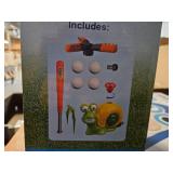 Baseball Water Sprinkler Toys - Outdoor Water Toys for Kids Ages 4-8 8-12 - Summer Water Spray Game for Lawn Backyard Garden - Toddler Outside Toys for 4 5 6 7 8 11 12 Year Old