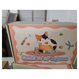 Y-times Crochet Kit for Beginners,DIY Sheep Crochet Kit,Learn to Crochet for Adults Kids,Cute Sheep Knitting Kit Supplies,Accessories Including Yarn Hook -with Step-by-Step Video Tutorials