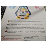 Toddler Busy Board, Large Montessori Busy Board for Toddlers, Sensory Board, Baby Busy Board for Toddlers, Wooden Activity Boards (Penguin)