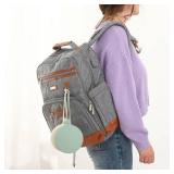 Seposeve Silicone Pacifier Holder Case, Ultra-Thin, 3 Pack Portable Pacifier Case for Diaper Bag or Stroller, Paci Holder Case, Binky Holder Case for Baby Boys & Girls, Green Blue White