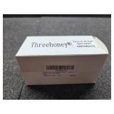 2 Pack Wooden Trash Foot Pull for Cabinet Drawer Hands Free Garbage Drawer Foot Pull Handle Pine Wood Touchless Opener for Full Overlay Cabinet Door Trash Bin(White)