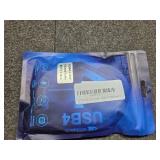 Maxonar 2 Pack 3.3FT Thunderbolt 4 Cable, 40Gbps Sync, 240W Charging, 8K/5K Display, All-in-One Cable Replaces Multiple Cables for MacBook, SSD, Docking